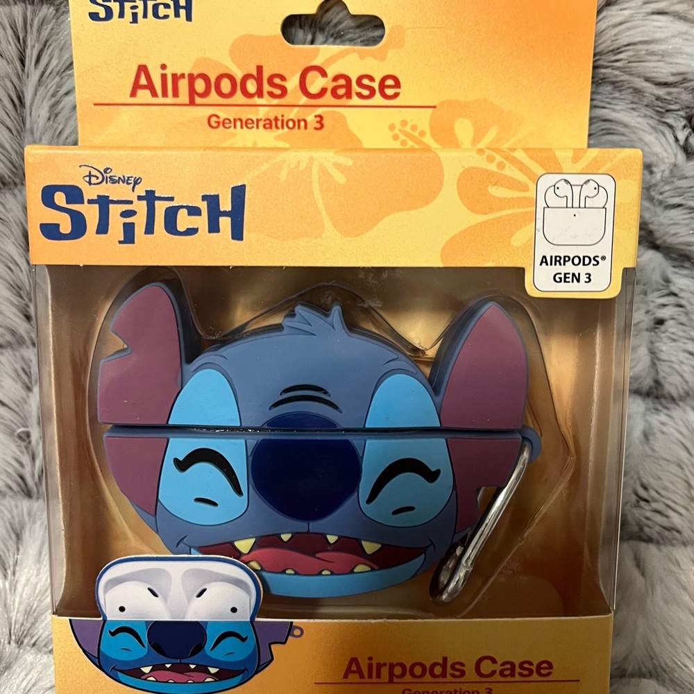Disney Stitch AirPods Case third generation “ New “ Great Stocking Stuffer 🎁
